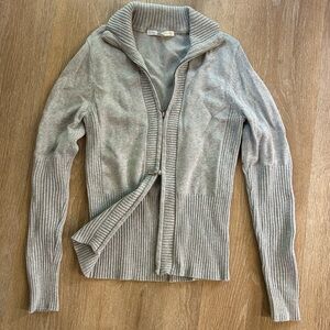 Y2K Boston Proper double zip sweater